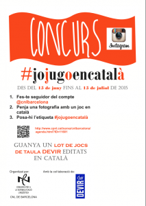 Cartell #jojugoencatalà