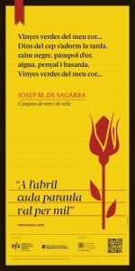 cartell 25 Josep M.de Sagarra JÒQUER