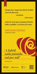 cartell 26 Joan Salvat-Papass. FLORIST
